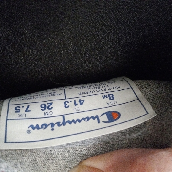 Champion red slides size 8 Men - Picture 5 of 5